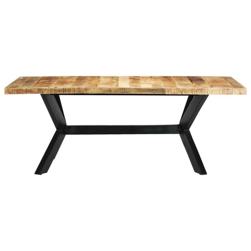 Rustika Rowe -  Dining Table 200x100x75 cm Solid Mango Wood